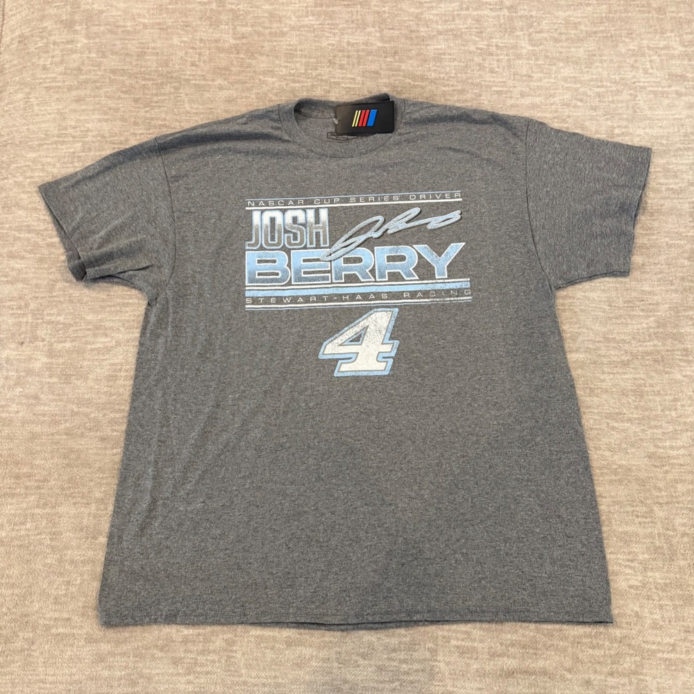 Stewart-Haas Racing Josh Berry NASCAR T-Shirt Cup Series Driver XL‎